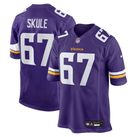 Minnesota Vikings Justin Skule Nike Purple Team Game Jersey