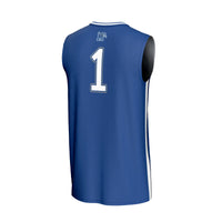 #1 Memphis Tigers GameDay Greats Lightweight Collegiate Basketball Fashion Jersey - Royal