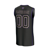 Washington Huskies GameDay Greats Lightweight Collegiate Basketball NIL Pick-A-Player Fashion Jersey - Black