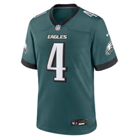 Philadelphia Eagles Jake Elliott Nike Midnight Green Team Game Jersey