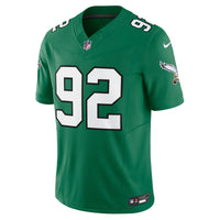 Philadelphia Eagles Reggie White Nike Kelly Green Alternate Vapor F.U.S.E. Limited Jersey