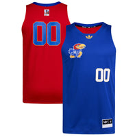 #00 Kansas Jayhawks adidas Black History Month Basketball Jersey - Royal/Red
