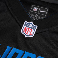 Detroit Lions Isaac TeSlaa Nike Black Alternate Game Player Jersey