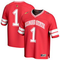 #1 Illinois State Redbirds GameDay Greats Lightweight Collegiate Football Fashion Jersey - Red