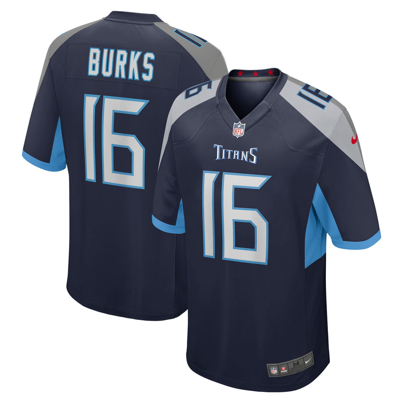 Tennessee Titans Treylon Burks Nike Navy Player Game Jersey