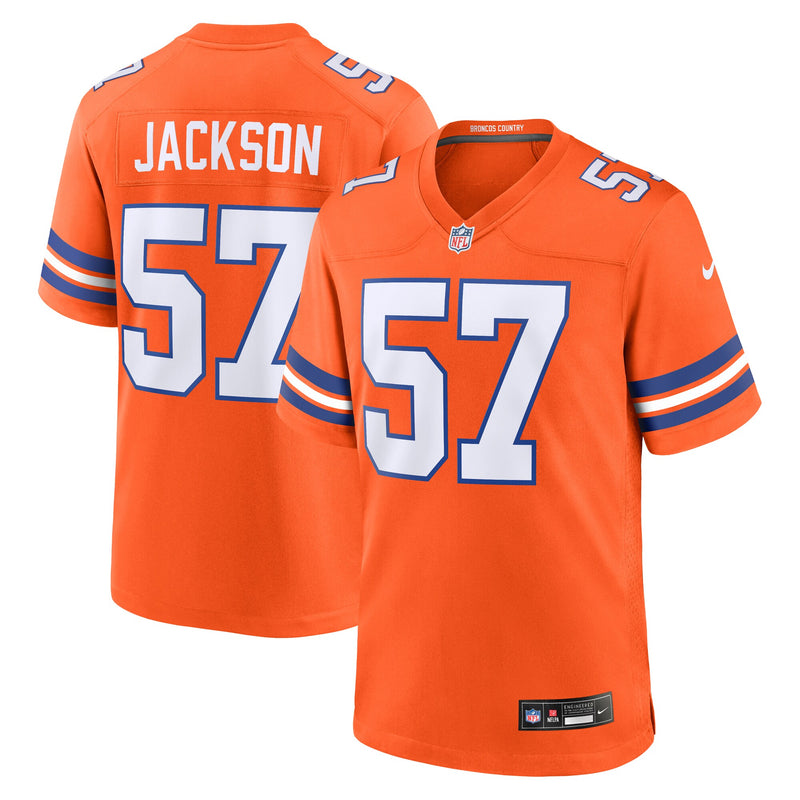 Denver Broncos Tom Jackson Nike Orange Retired Player Alternate Game Jersey
