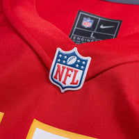 Kansas City Chiefs Wanya Morris Nike Red Game Jersey