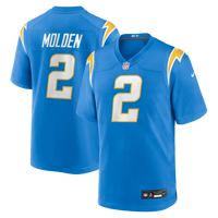 Los Angeles Chargers Elijah Molden Nike Powder Blue Team Game Jersey