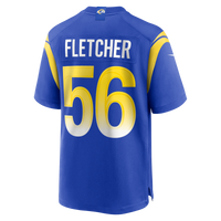 Los Angeles Rams London Fletcher Nike Royal Game Retired Player Jersey