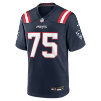 New England Patriots Alijah Vera-Tucker Nike Navy Team Game Jersey