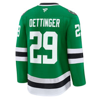 Dallas Stars Jake Oettinger Fanatics Kelly Green Home Premium Jersey