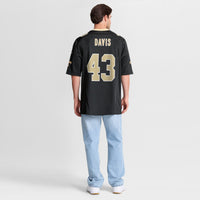 New Orleans Saints Michael Davis Nike Black Team Game Jersey