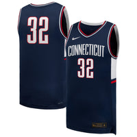 #32 UConn Huskies Nike Retro Replica Jersey - Navy