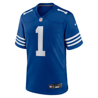 Indianapolis Colts Ahmad Sauce Gardner Nike Royal Alternate Game Jersey
