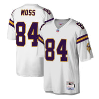 Minnesota Vikings Randy Moss Mitchell & Ness White Legacy Replica Jersey