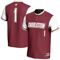 Charleston Cougars GameDay Greats Lightweight Collegiate Softball Fashion Jersey - Maroon