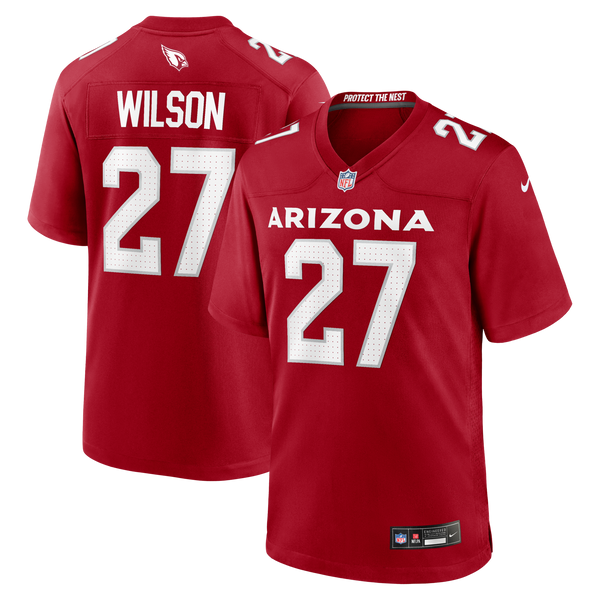 Arizona Cardinals Divaad Wilson Nike Cardinal Team Game Jersey