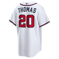 Atlanta Braves Lane Thomas Nike White Home Replica Jersey