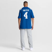 Indianapolis Colts Adam Vinatieri Nike Royal Team Retired Game Jersey