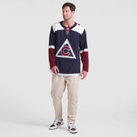Colorado Avalanche Fanatics Navy Alternate Premium Jersey