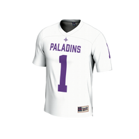 #1 Furman Paladins GameDay Greats Lightweight Football Fashion Jersey - White