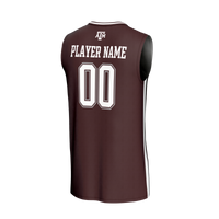 Texas A&M Aggies GameDay Greats Lightweight Collegiate Basketball NIL Pick-A-Player Fashion Jersey - Maroon