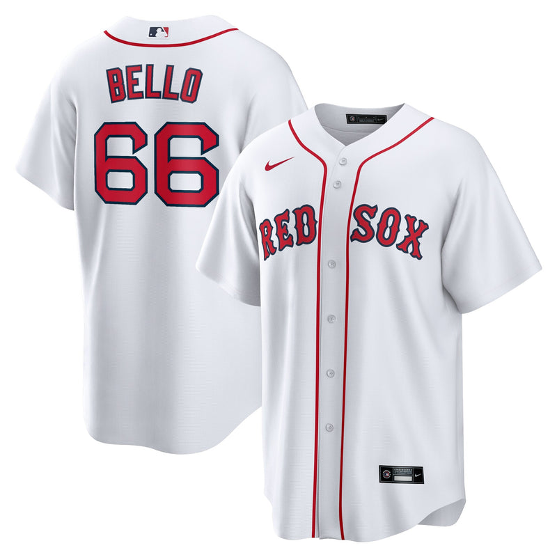 Boston Red Sox Brayan Bello Nike White Home Replica Jersey