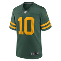Green Bay Packers Jordan Love Nike Green Alternate Game Jersey