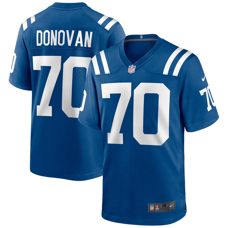 Indianapolis Colts Art Donovan Nike Royal Game Retired Player Jersey