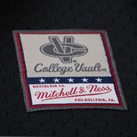 Mitchell & Ness Black Alabama Crimson Tide On The Clock Full-Button Fashion Jersey