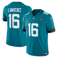 Jacksonville Jaguars Trevor Lawrence Nike Teal Team Vapor F.U.S.E. Stitched Limited Jersey