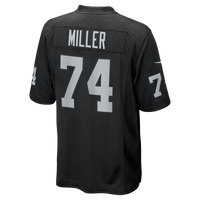 Las Vegas Raiders Kolton Miller Nike Black Game Jersey