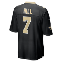 New Orleans Saints Taysom Hill Nike Black Game Jersey