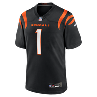 Cincinnati Bengals Number 1 Dad Nike Black Game Jersey