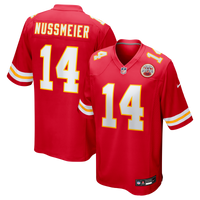 Kansas City Chiefs Garrett Nussmeier Nike Red Game Jersey