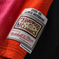 Miami Heat NBA Alonzo Mourning Hardwood Classics Road Jersey By Mitchell & Ness -