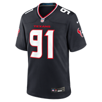 Houston Texans Folorunso Fatukasi Nike Navy Team Game Jersey