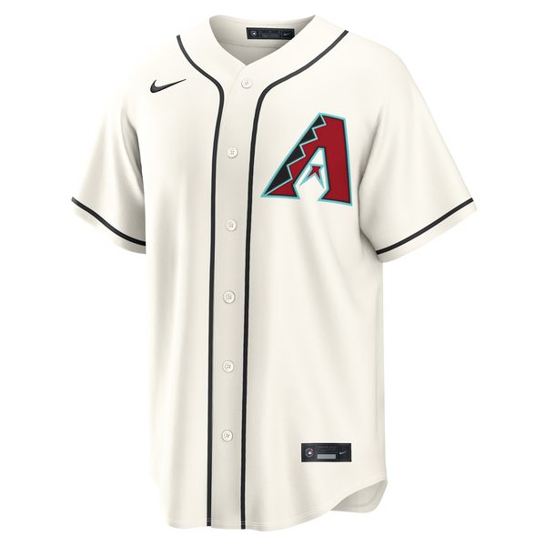 Arizona Diamondbacks Corbin Carroll Nike Cream Home Replica Jersey