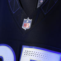 Los Angeles Rams Puka Nacua Nike Midnight Blue 2025 Rivalries Collection Stitched Limited Jersey