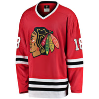 Chicago Blackhawks Denis Savard Fanatics Red Premier Breakaway Retired Player Jersey