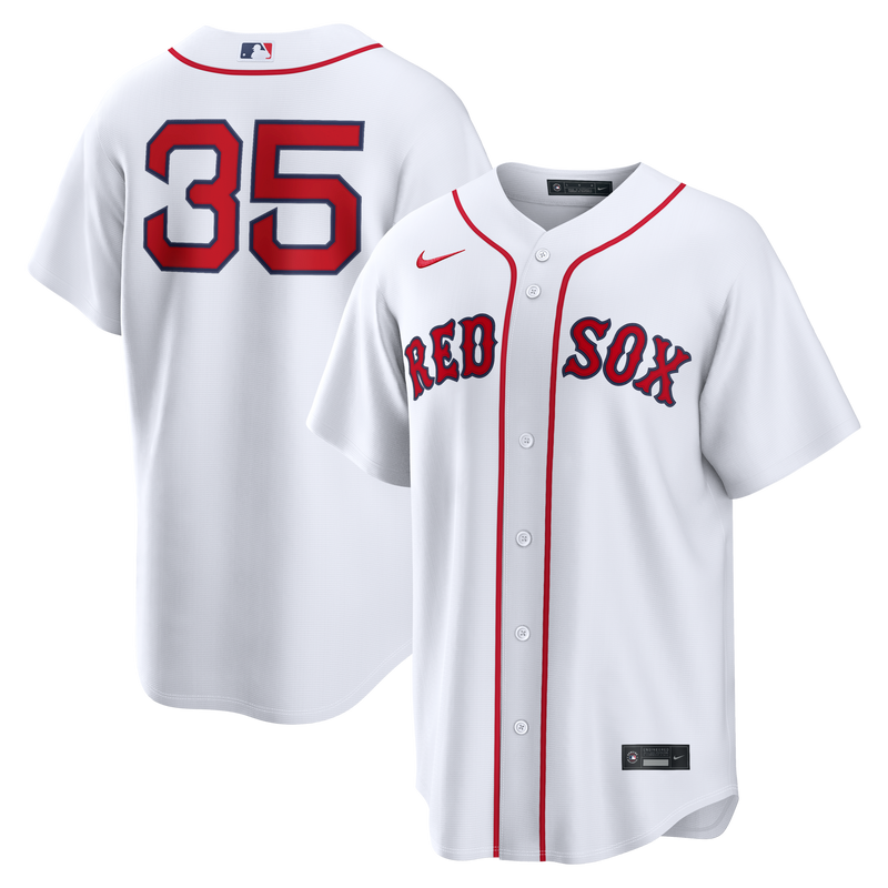 Boston Red Sox Garrett Crochet Nike White Home Replica Jersey