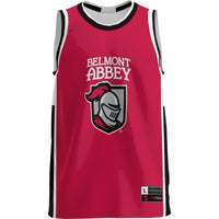 Belmont Abbey Crusaders GameDay Greats Lightweight Basketball Jersey - Scarlet