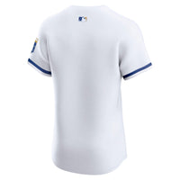 Kansas City Royals Nike White Home Elite Jersey