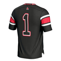 #1 Ball State Cardinals GameDay Greats Football Jersey - Black