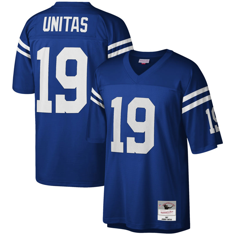 Baltimore Colts Johnny Unitas Mitchell & Ness Royal Legacy Replica Jersey