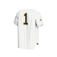 #1 VCU Rams GameDay Greats Lightweight Baseball Fashion Jersey - White