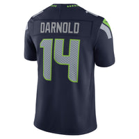Seattle Seahawks Sam Darnold Nike College Navy Team Vapor F.U.S.E. Stitched Limited Jersey