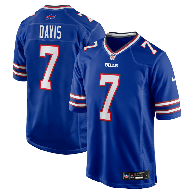 Buffalo Bills Ray Davis Nike Royal Team Game Jersey