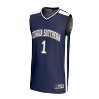 #1 Georgia Southern Eagles GameDay Greats Lightweight Basketball Fashion Jersey - Blue