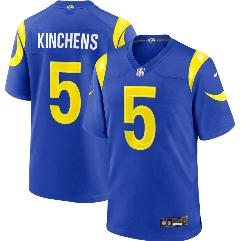 Los Angeles Rams Kamren Kinchens Nike Royal Team Game Jersey